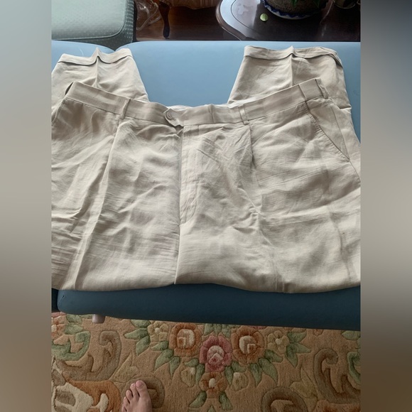 Oak Hill Linen Pants 52/32 - Picture 1 of 1